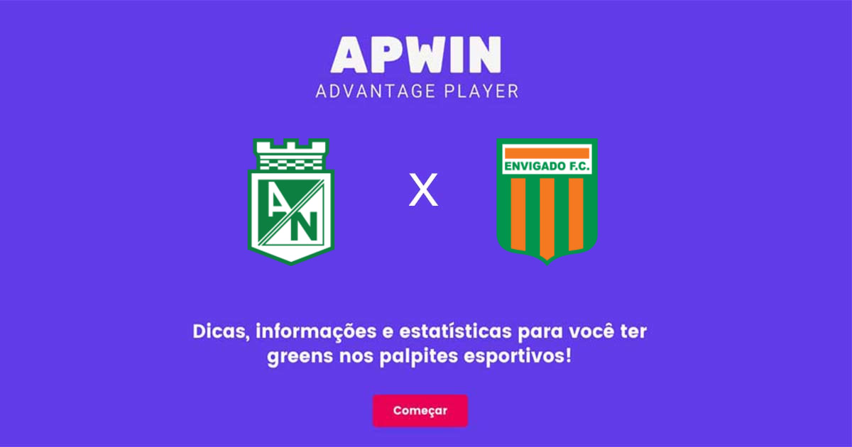 Atl&eacute;tico Nacional x Envigado Estat&iacute;sticas | 01/09/2022 | APWin