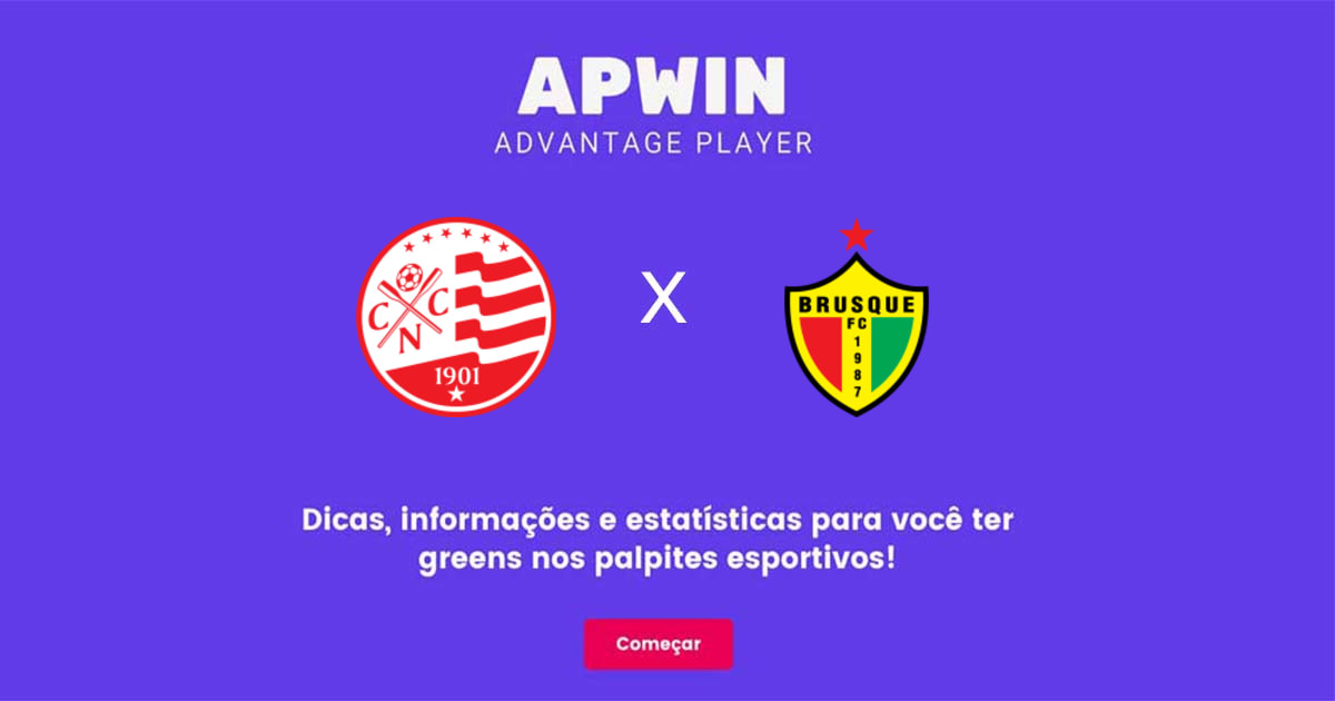 N&aacute;utico x Brusque Estat&iacute;sticas | 09/09/2022 | APWin