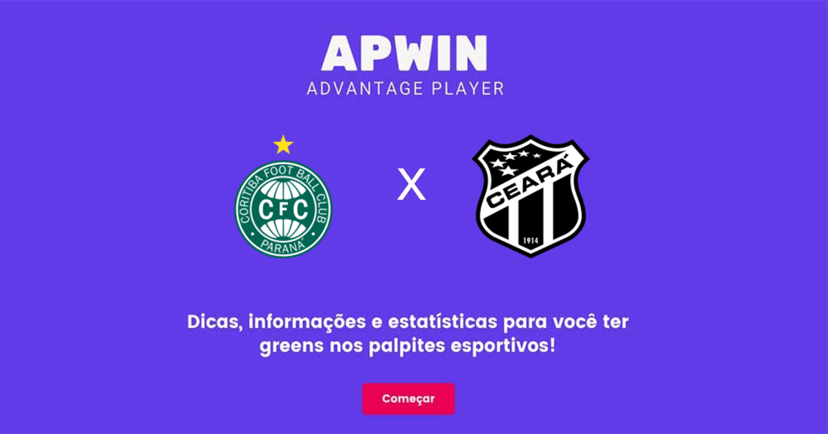 Coritiba x Cear&aacute; Estat&iacute;sticas | 28/09/2022 | APWin