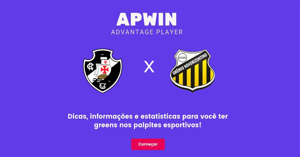 Vasco da Gama x Novorizontino Estat&iacute;sticas | 08/10/2022 | APWin