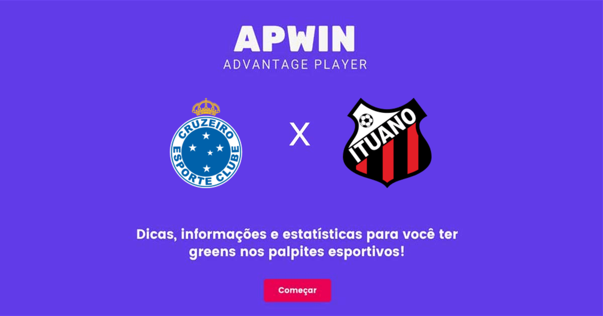 Cruzeiro x Ituano Estat&iacute;sticas | 05/10/2022 | APWin