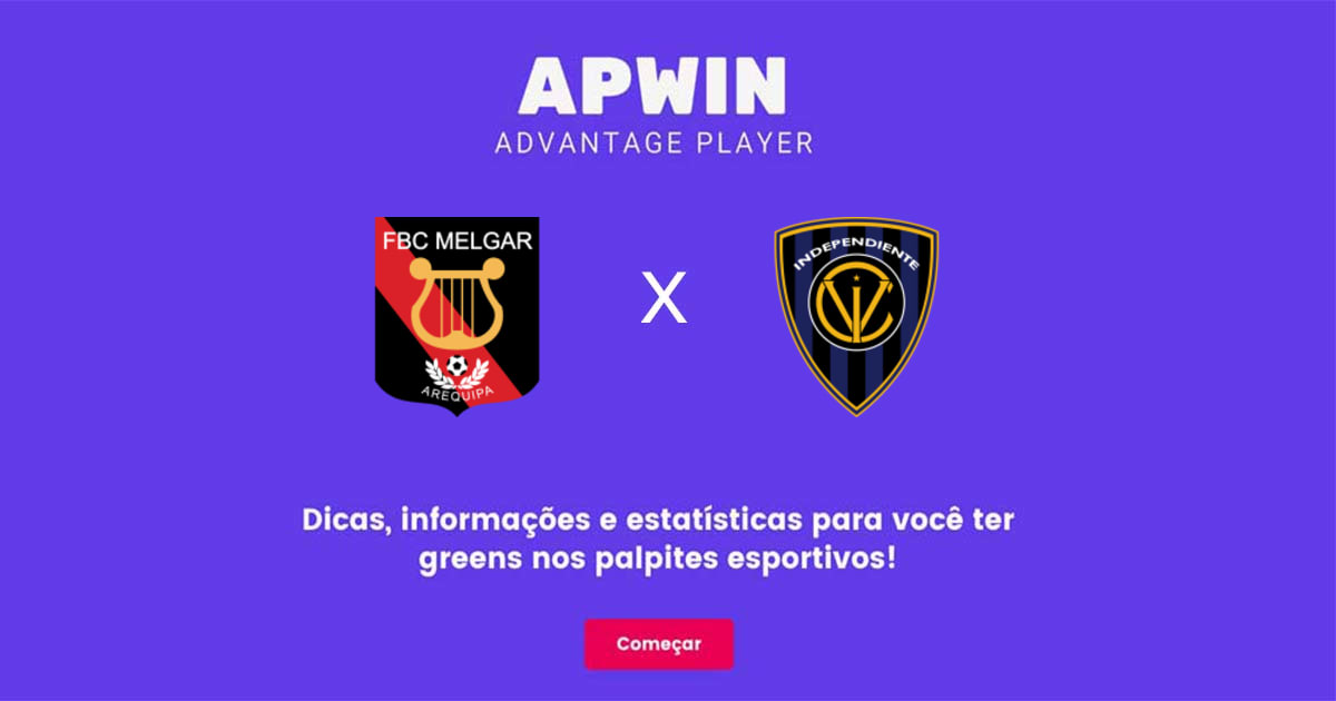 Melgar x CSD Independiente del Valle Estat&iacute;sticas | 07/09/2022 | APWin