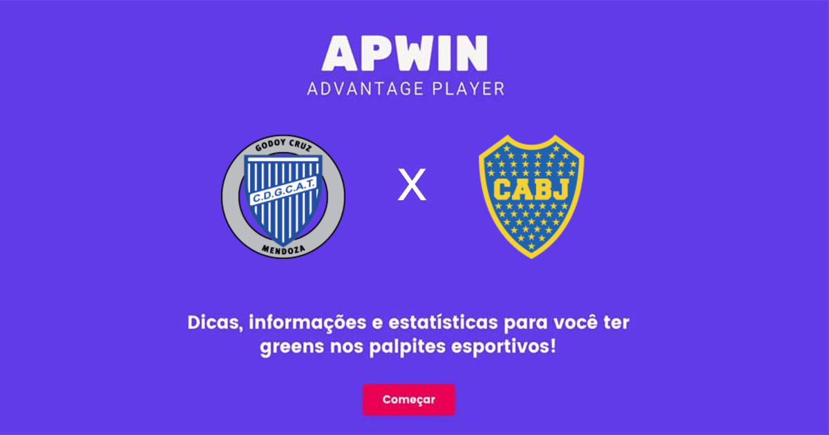 Godoy Cruz x Boca Juniors Estatísticas | 23/09/2022 | APWin