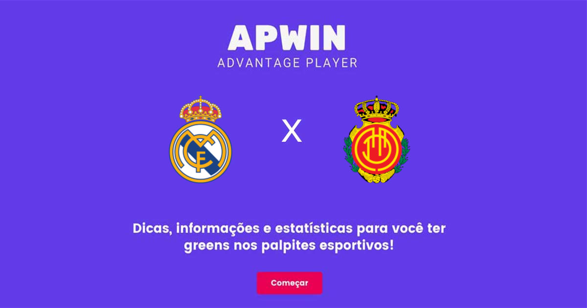 Real Madrid x RCD Mallorca Estat&iacute;sticas | 11/09/2022 | APWin