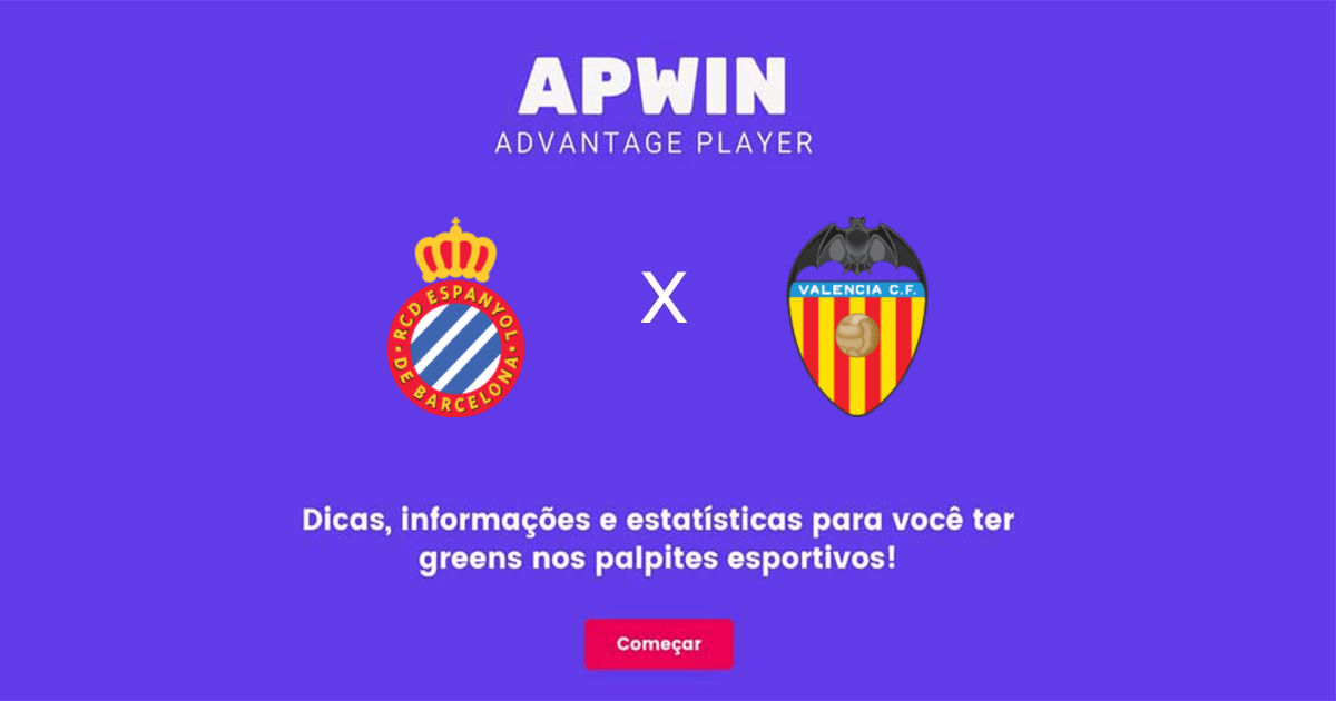 RCD Espanyol x Valencia CF Estat&iacute;sticas | 02/10/2022 | APWin