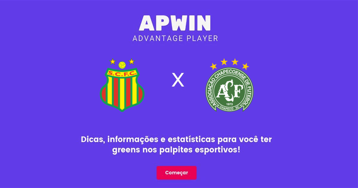 Sampaio Corr&ecirc;a x Chapecoense Estat&iacute;sticas | 11/10/2022 | APWin