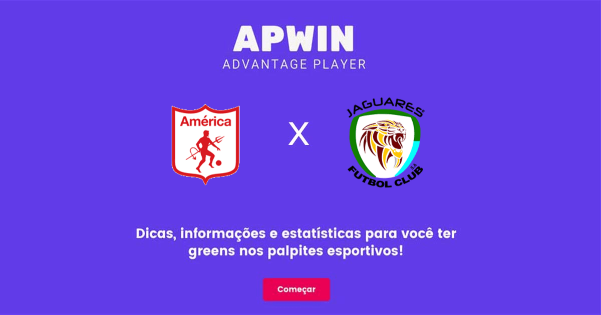 Am&eacute;rica de Cali x Jaguares de C&oacute;rdoba Estat&iacute;sticas | 12/10/2022 | APWin