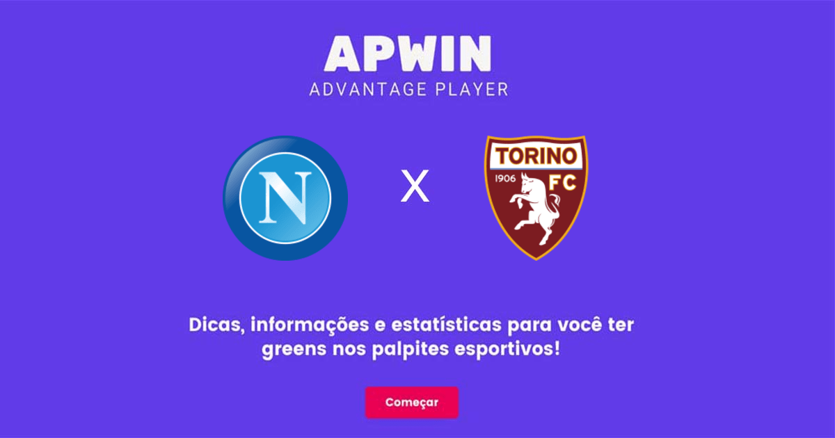 Napoli x Torino Estatísticas | 01/10/2022 | APWin