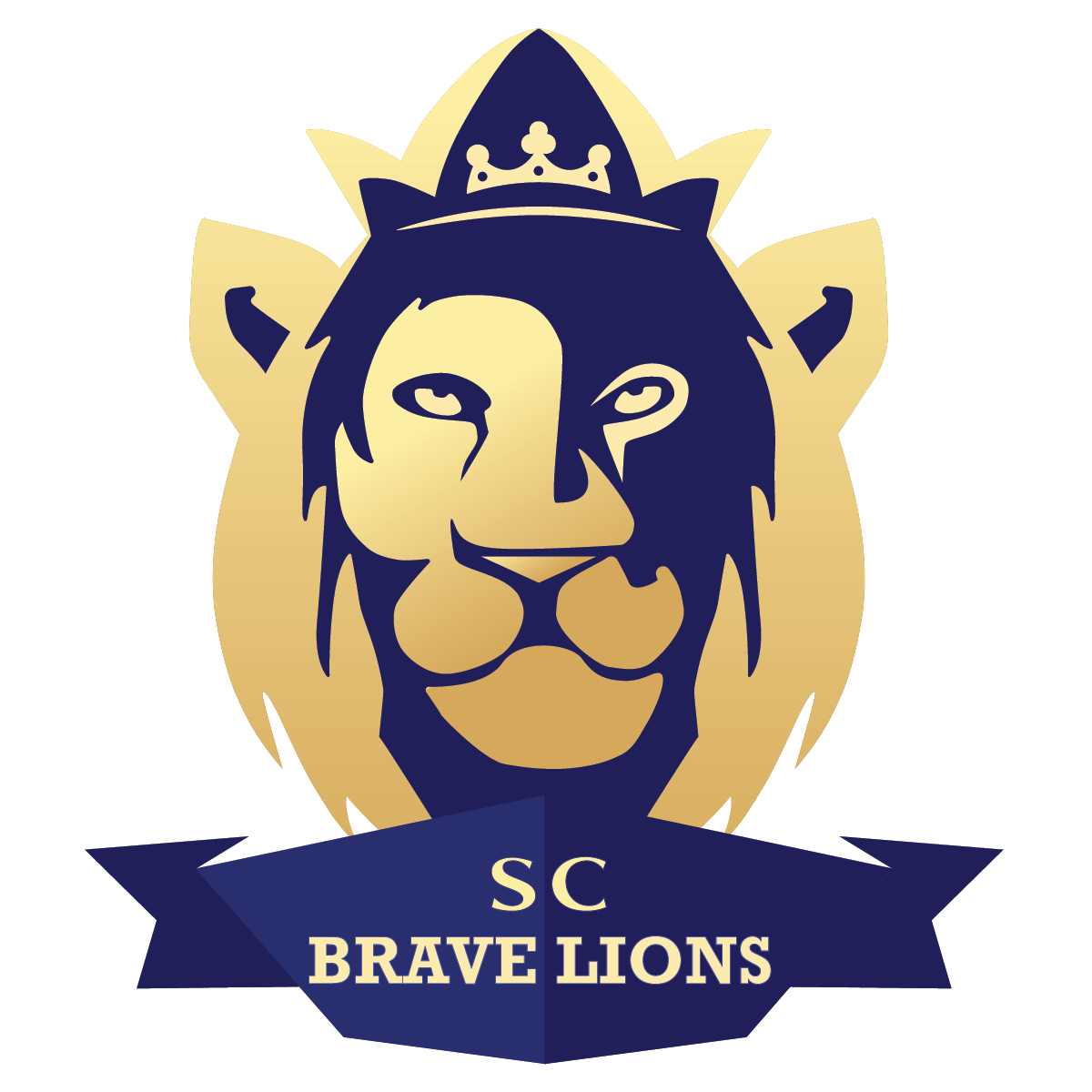 Brave Lions logo de equipe logo