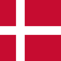 Dinamarca bandera del país 