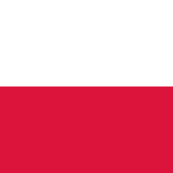 Polonia bandera del país 