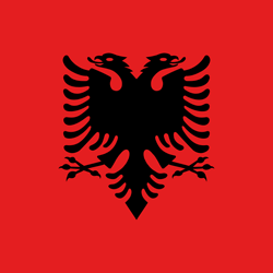 albania country flag