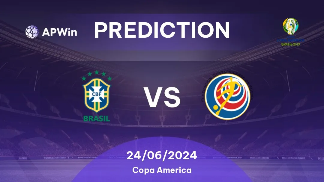 Prediction Brazil vs Costa Rica Copa America 2024