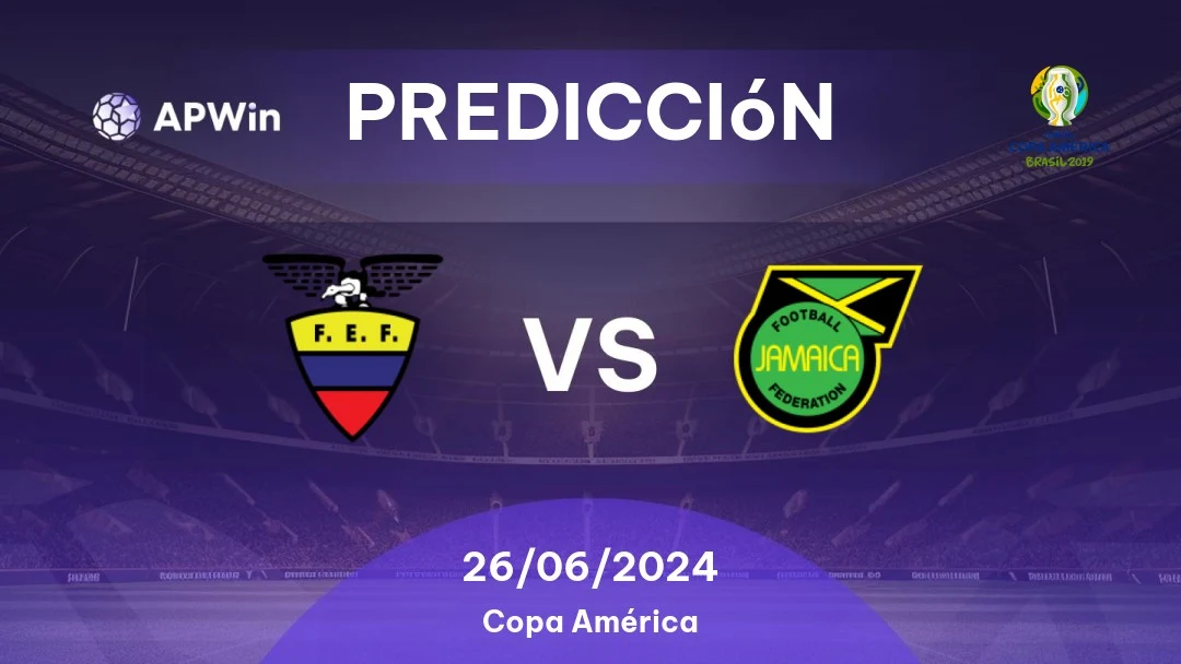 Pronóstico Ecuador vs Jamaica Copa América 2024