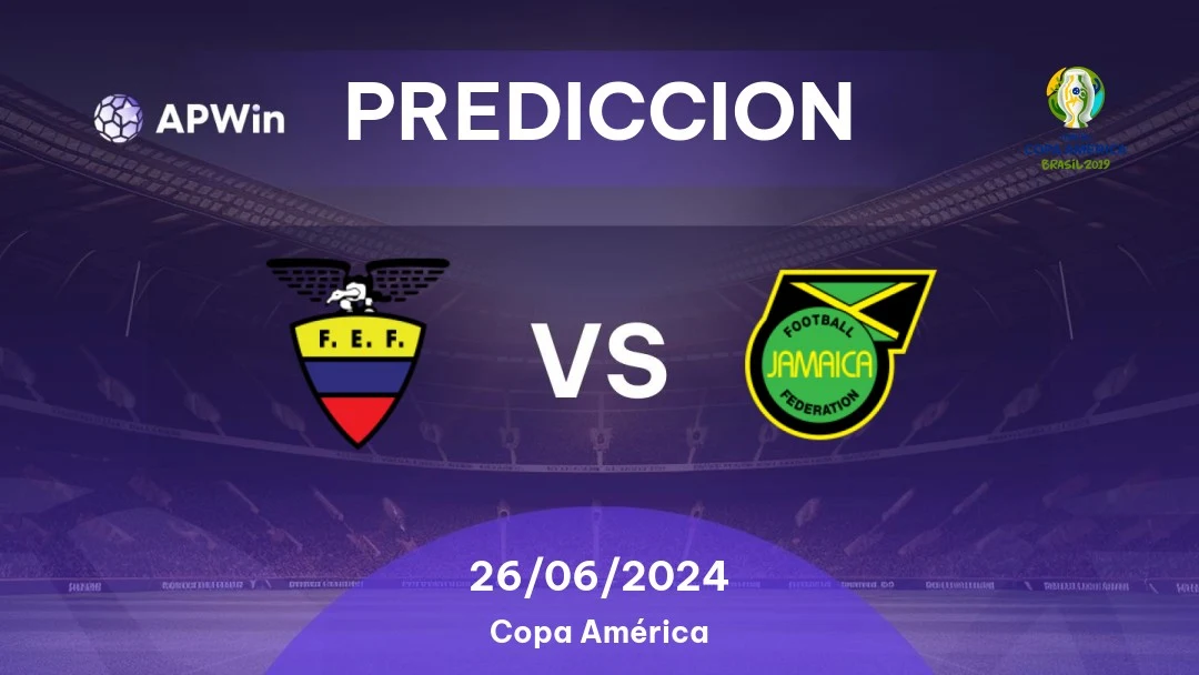 Pronóstico Ecuador vs Jamaica Copa América 2024