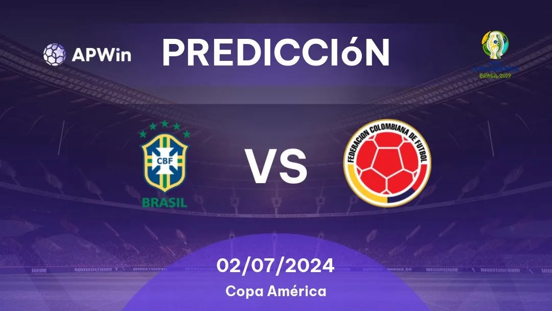 Pronóstico Brasil vs Colombia Copa América 2024