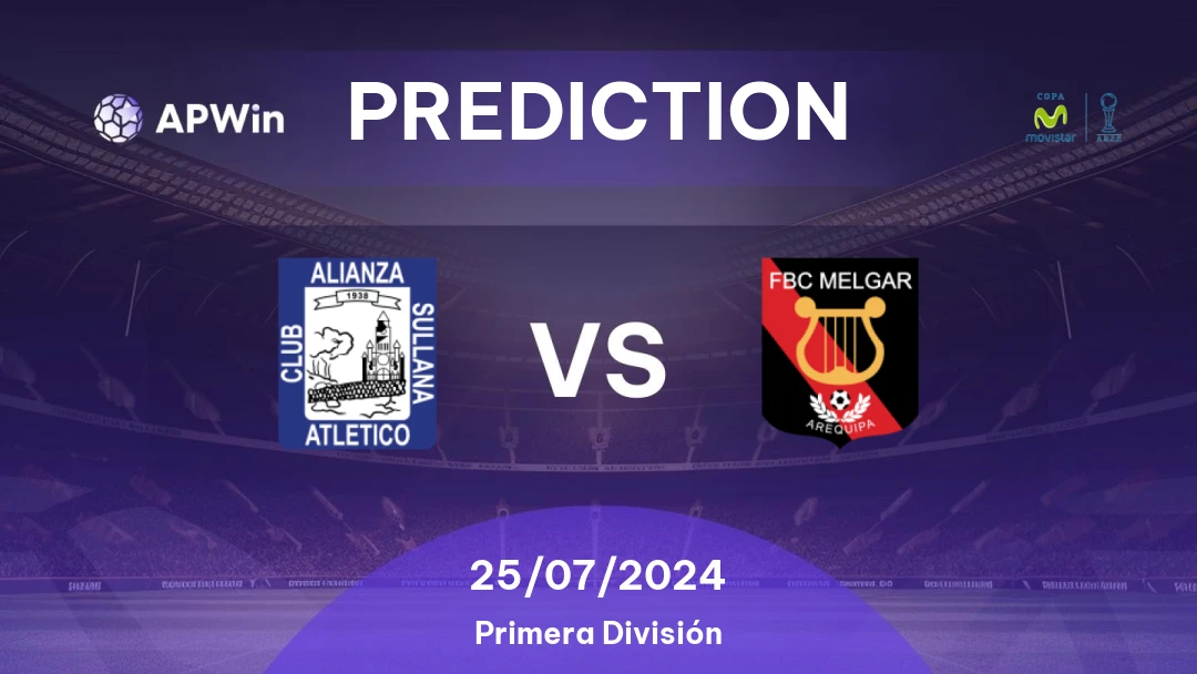 Prediction Alianza Atlético vs Melgar Primera División 2024