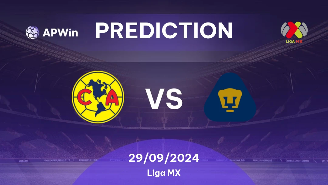 Prediction América vs Pumas UNAM Liga MX 2024/25