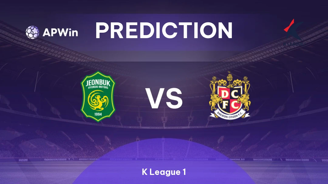 Jeonbuk Motors vs Daejeon Citizen Thumbnail