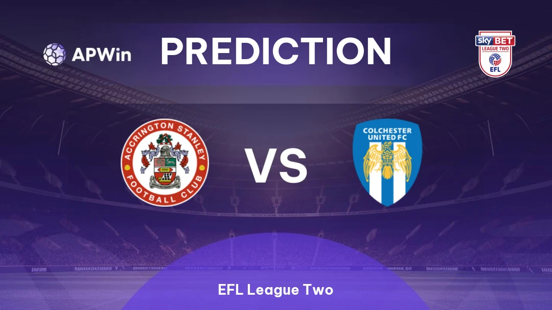 Accrington Stanley vs Colchester United Thumbnail