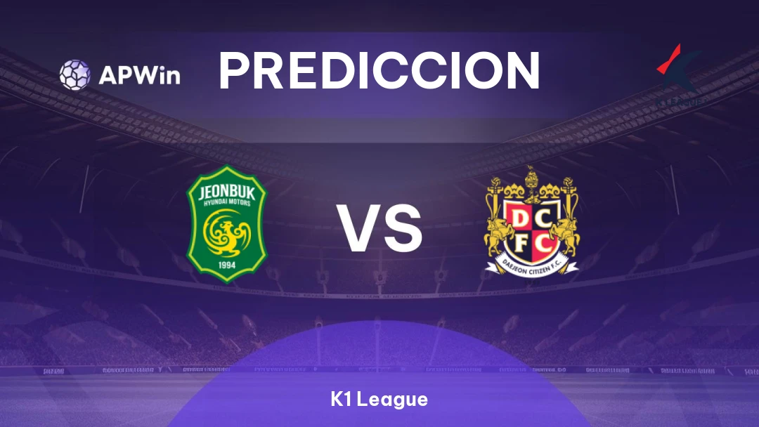 Jeonbuk Motors vs Daejeon Citizen Thumbnail