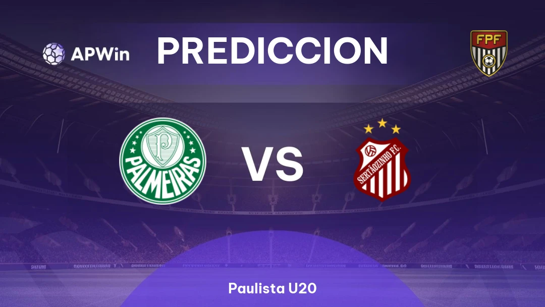 Palmeiras U20 vs Sertãozinho U20 Thumbnail