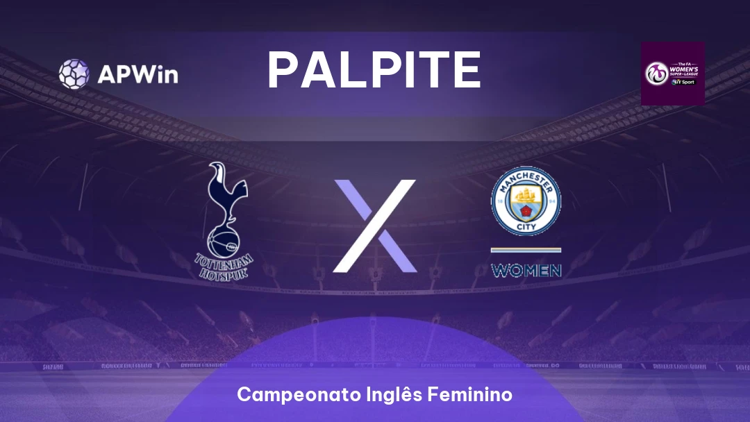 Tottenham Feminino x Manchester City Feminino Thumbnail
