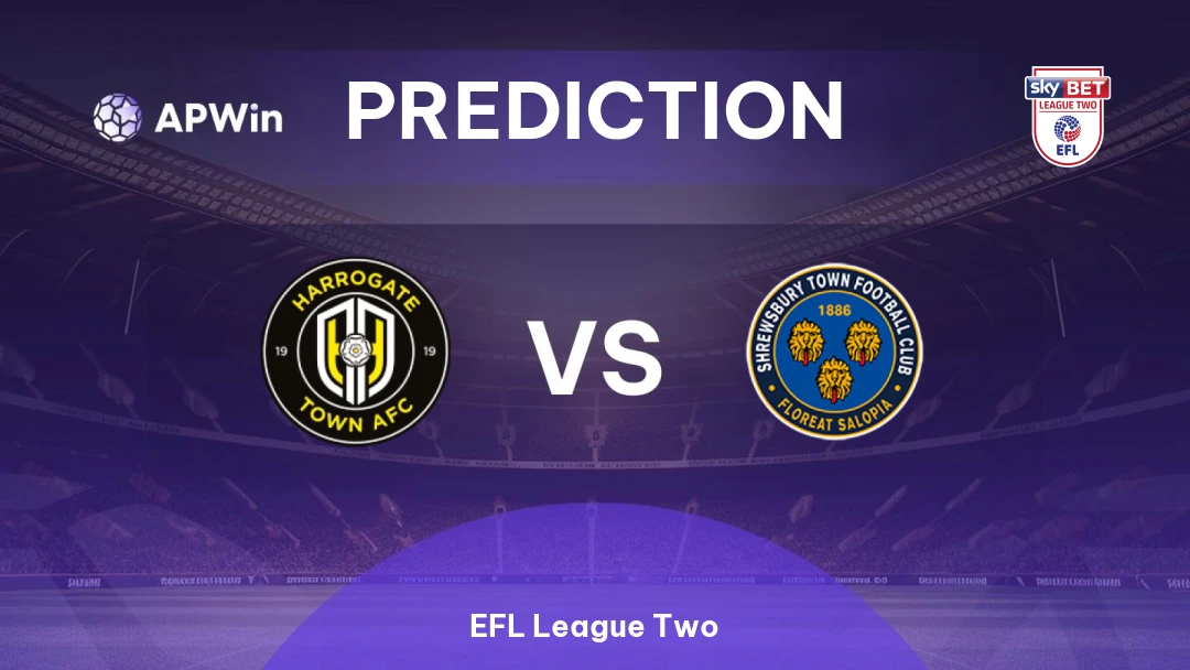 Harrogate Town vs Shrewsbury Town Thumbnail