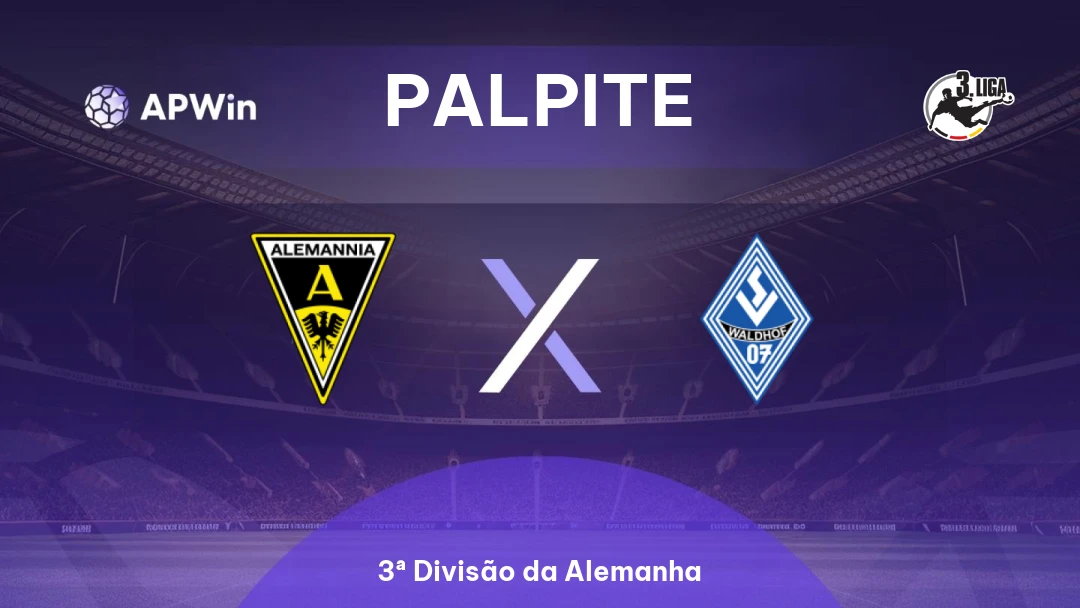 Alemannia Aachen x Waldhof Mannheim Thumbnail