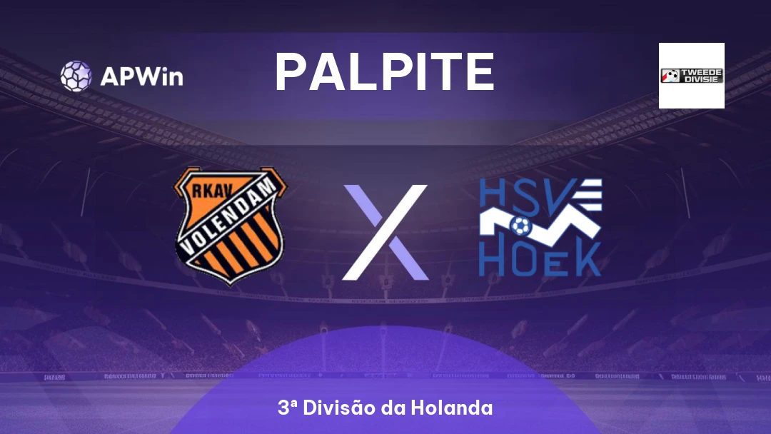 RKAV Volendam x HSV Hoek Thumbnail