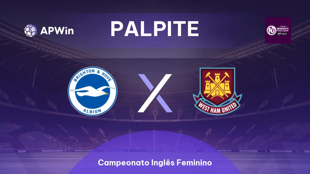 Brighton Feminino x West Ham Feminino Thumbnail