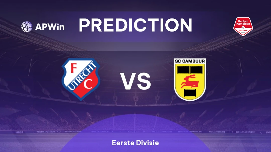 Utrecht II vs Cambuur Thumbnail
