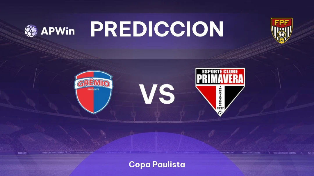 Grêmio Prudente vs Primavera SP Thumbnail