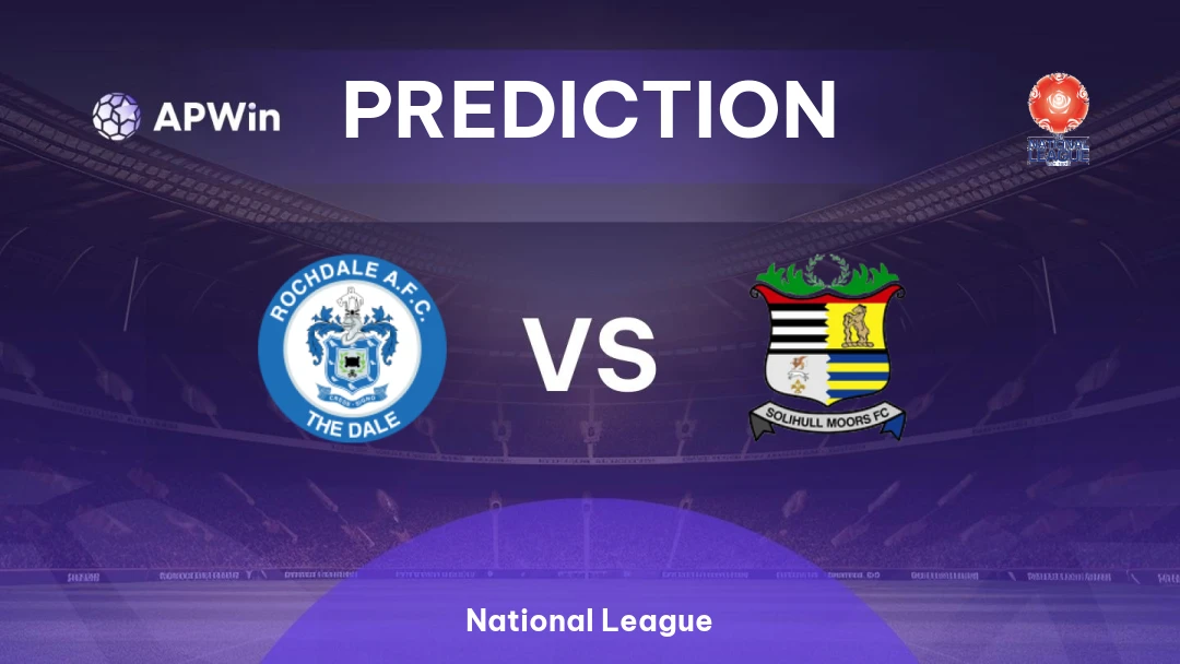 Rochdale vs Solihull Moors Thumbnail