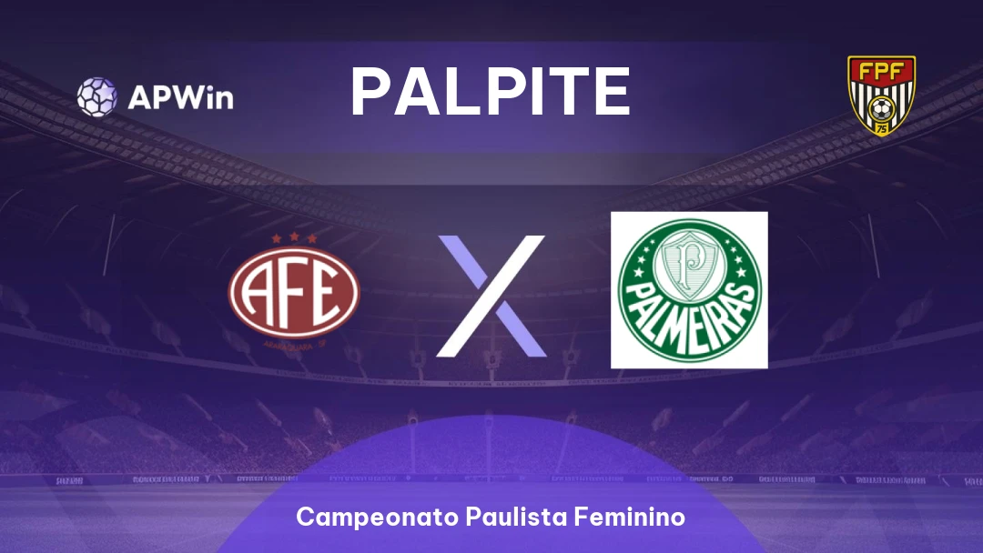 Ferroviária Feminino x Palmeiras Feminino Thumbnail