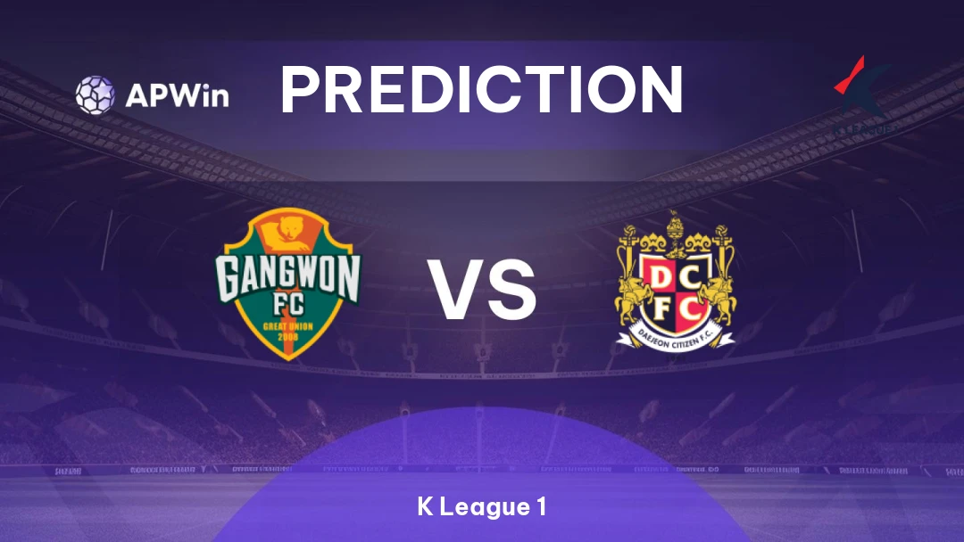Gangwon vs Daejeon Citizen Thumbnail