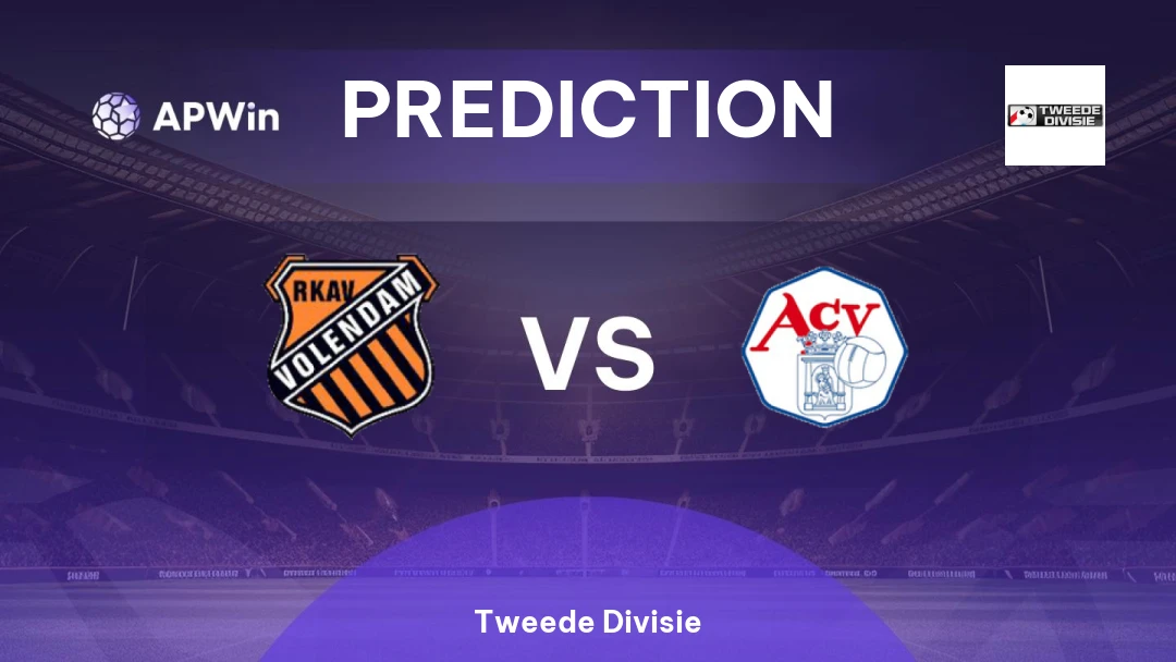 RKAV Volendam vs ACV Thumbnail