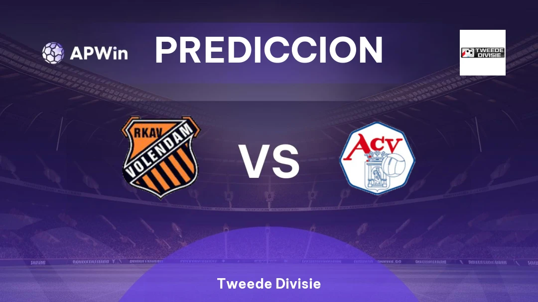 RKAV Volendam vs ACV Thumbnail