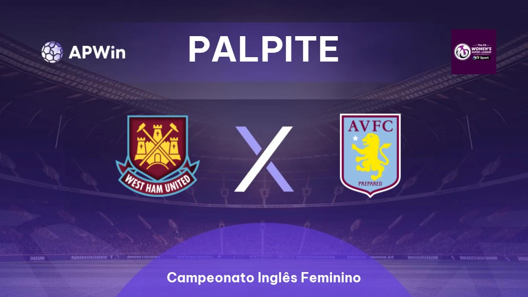West Ham Feminino x Aston Villa Feminino Thumbnail