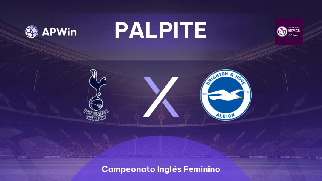 Tottenham Feminino x Brighton Feminino Thumbnail