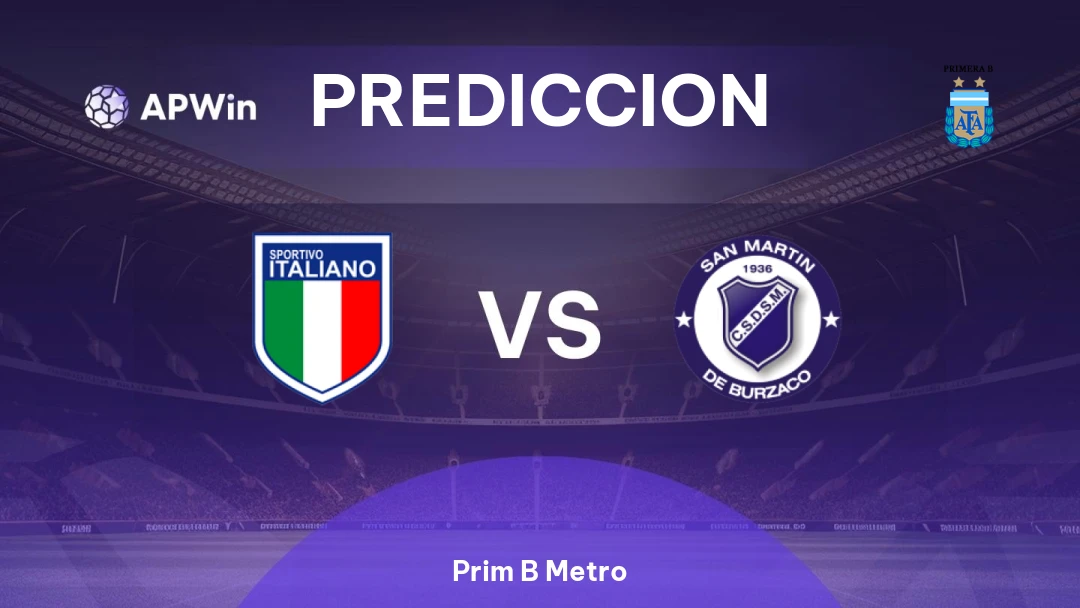 Sportivo Italiano vs San Martín Burzaco Thumbnail