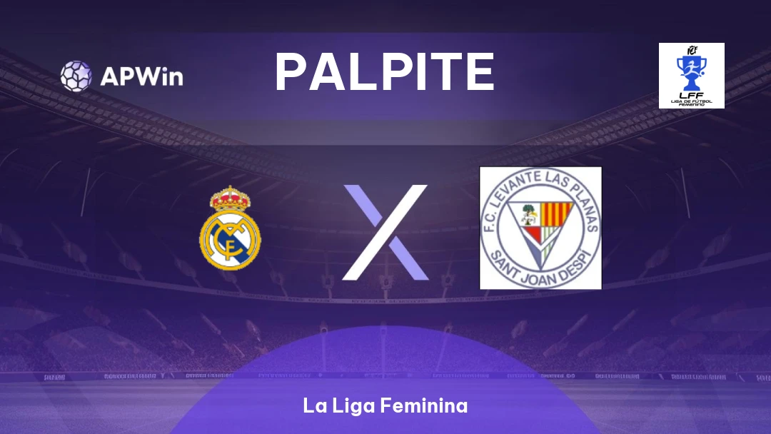 Real Madrid Feminino x Levante Las Planas Thumbnail