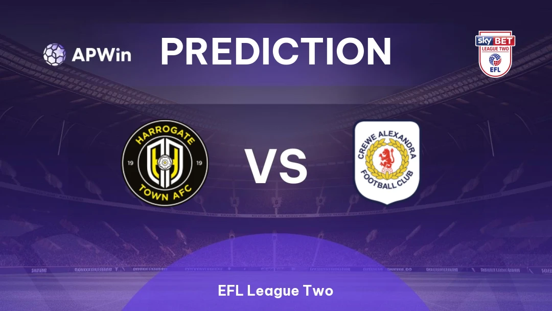 Harrogate Town vs Crewe Alexandra Thumbnail