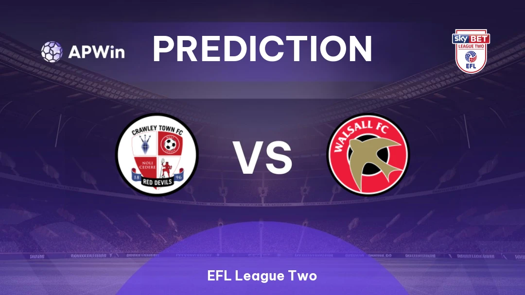 Crawley Town vs Walsall Thumbnail