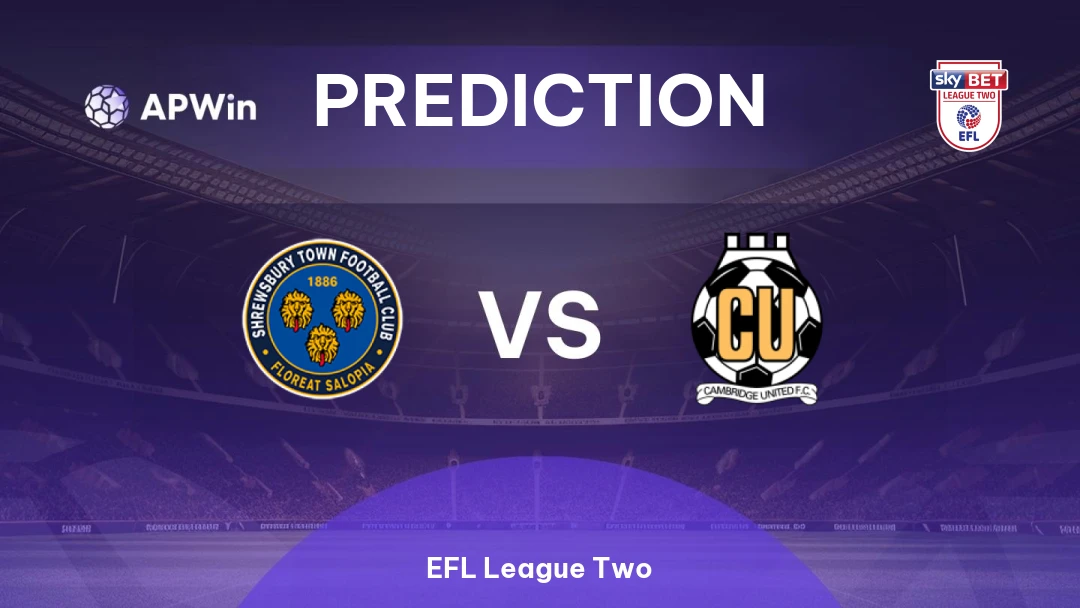 Shrewsbury Town vs Cambridge United Thumbnail