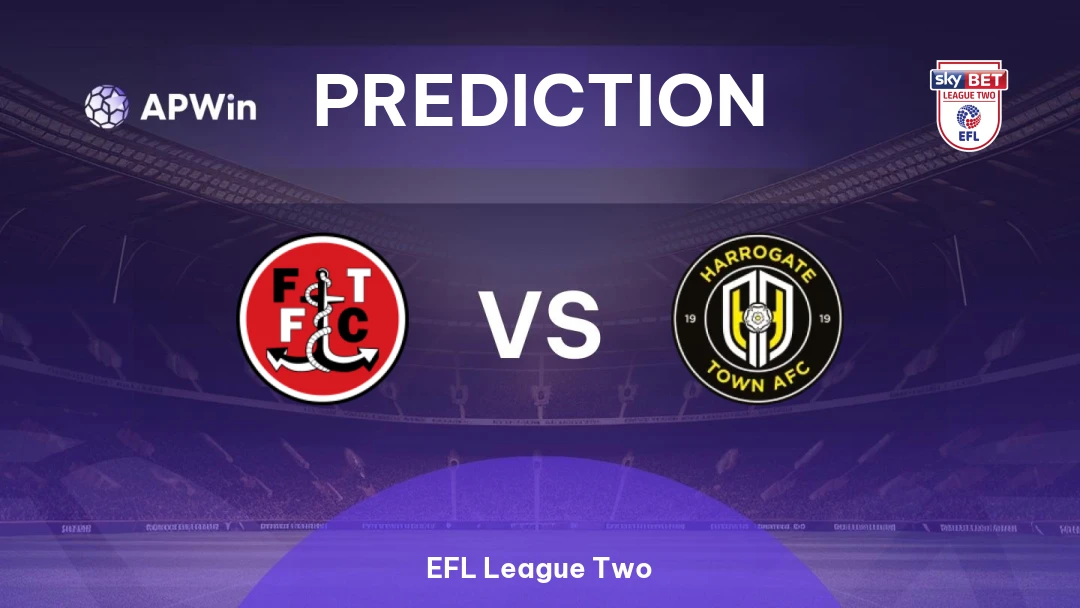Fleetwood Town vs Harrogate Town Thumbnail