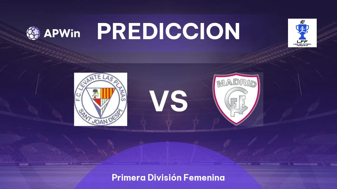 Levante Las Planas vs Madrid Club Femenino Thumbnail