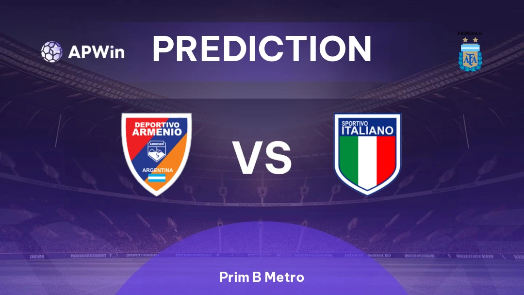 Deportivo Armenio vs Sportivo Italiano Thumbnail