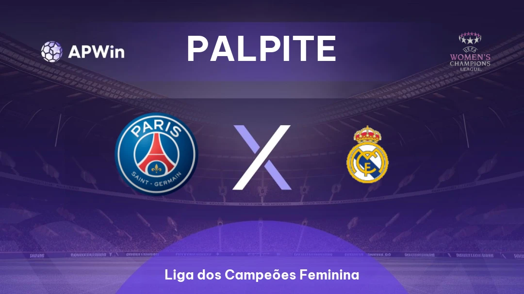 PSG Feminino x Real Madrid Feminino Thumbnail