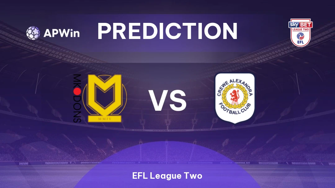 Milton Keynes Dons vs Crewe Alexandra Thumbnail